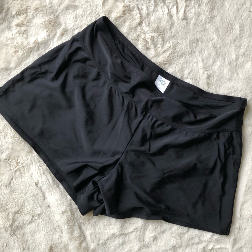 Kona Sol ALL SPORT HIGH WAIST SHORTS IN BLACK 14W size - Picture 2 of 8